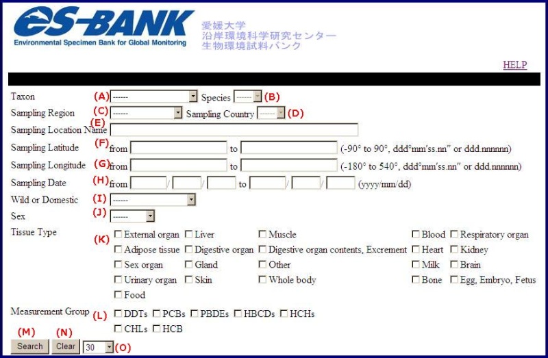 es-BANK Measurement Search